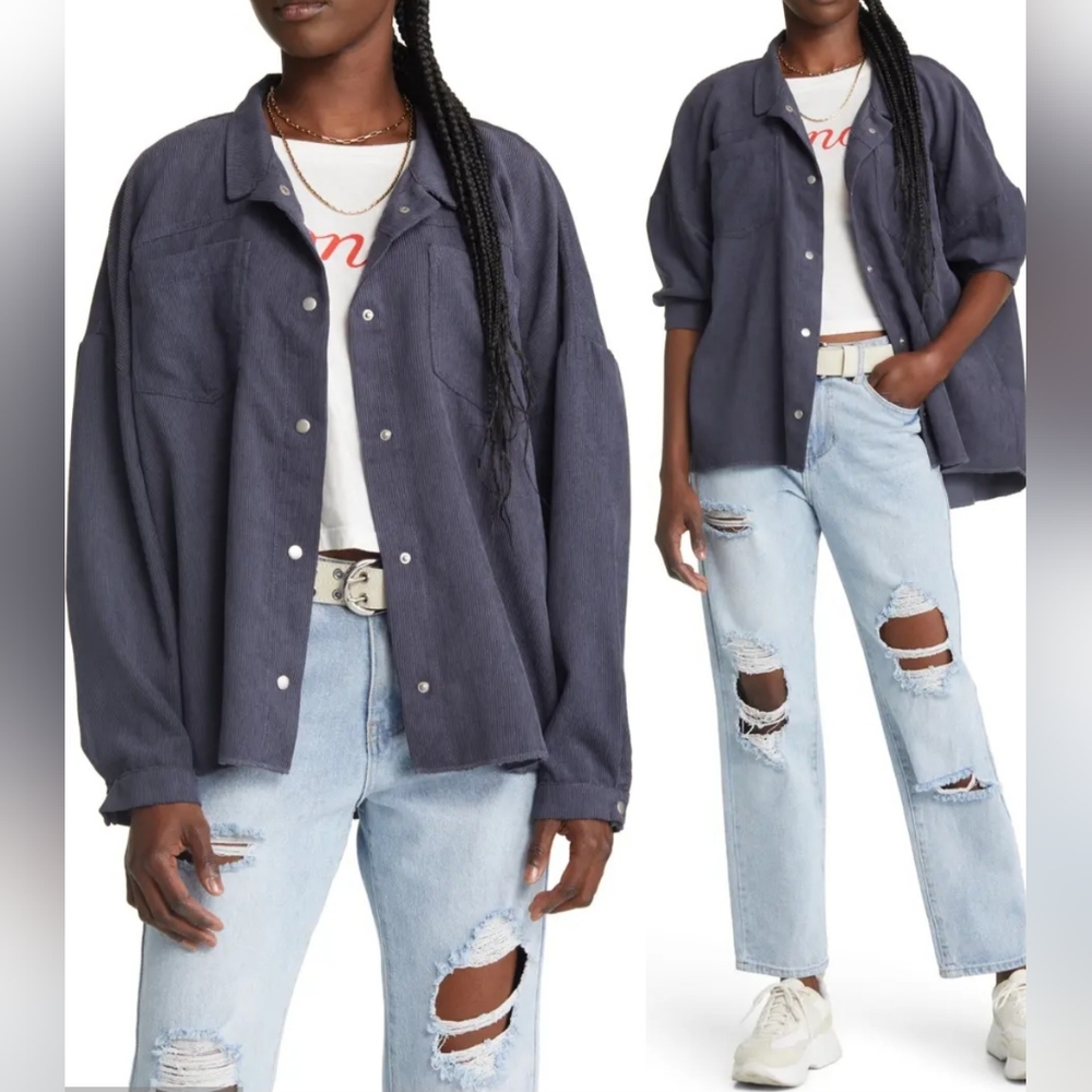 NWT BP Shirt Jacket Cozy Corduroy